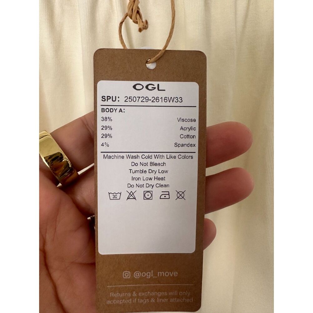 OGL Light Cotton Stretch Maxi Umbrella Skirt Midi Maxi With Pockets NWT Small - Picture 9 of 11